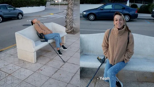 bu kız beni seks yapmak için minibüsüne davet ediyor