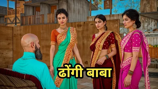 dhongi baba, desi yenge'nin amının susuzluğunu ashramda sikildi tarafından söndürdü