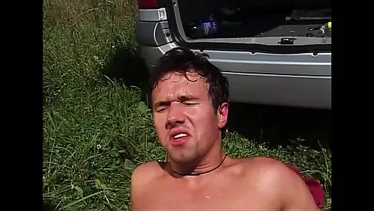 Büyükbaba Oturma Odasında Öğrenci için 